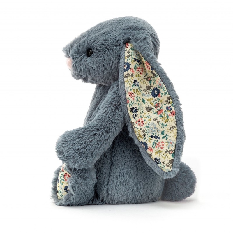 Knuffel Konijn Blossom Dusky Blue Bunny Medium