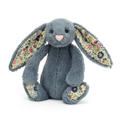 Knuffel Konijn Blossom Dusky Blue Bunny Small