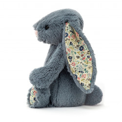Knuffel Konijn Blossom Dusky Blue Bunny Small