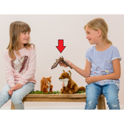 Knuffel Vleermuis Donkerbruin Knuffel Vleermuis Donkerbruin