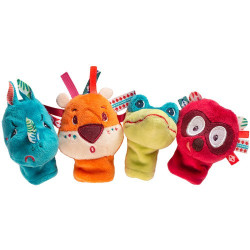 Vingerpop Jungle Set 4-delig