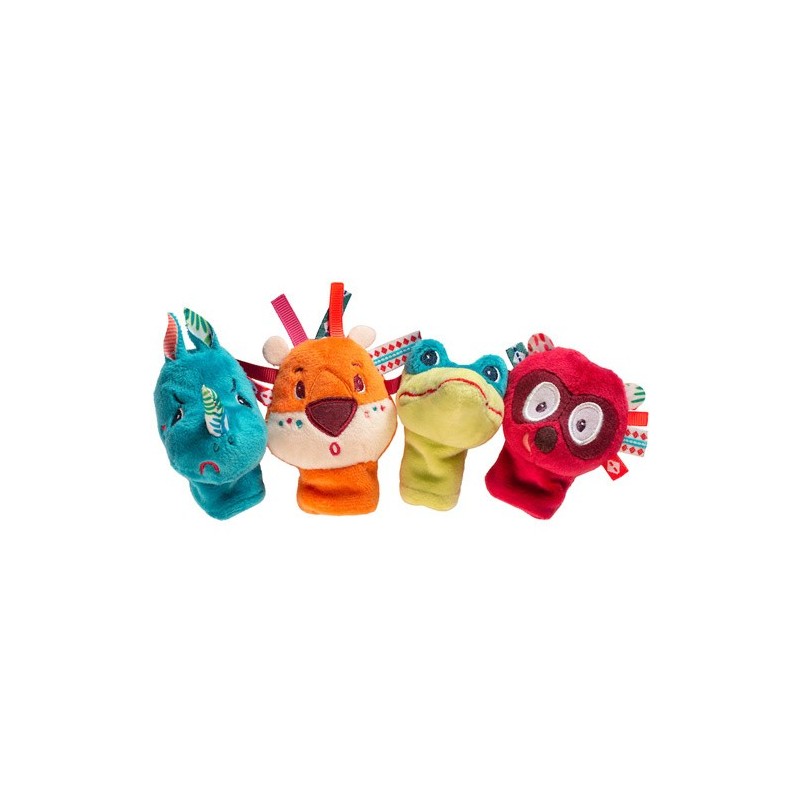 Vingerpop Jungle Set 4-delig