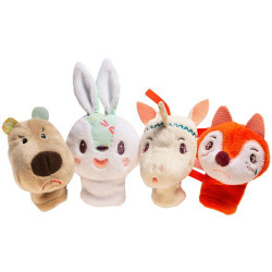 Vingerpop Bos Set 4-delig