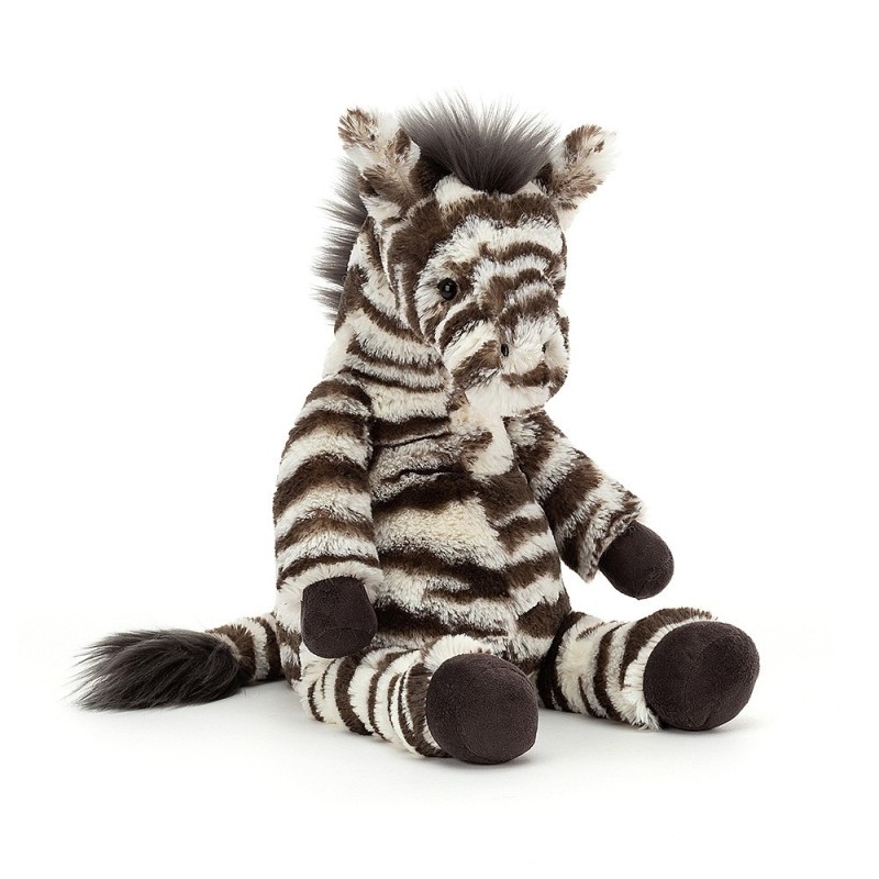 Knuffel Lallagie Zebra