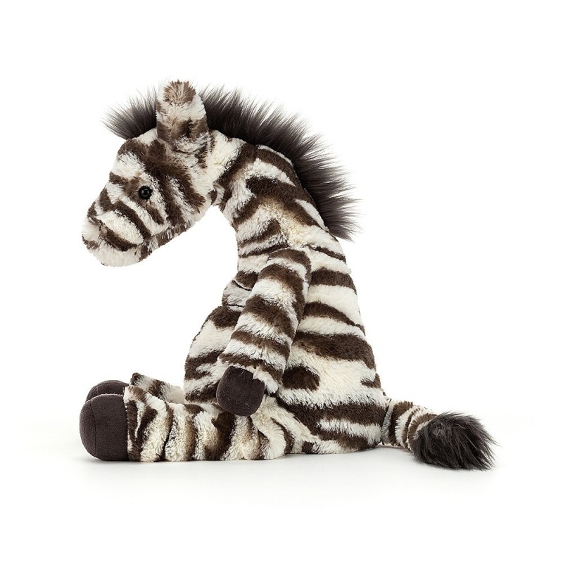 Knuffel Lallagie Zebra