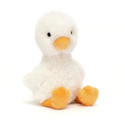 Knuffel Eend Cream Diddy Duckling