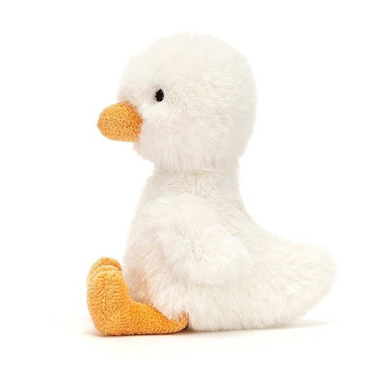 Knuffel Eend Cream Diddy Duckling Knuffel Eend Cream Diddy Duckling