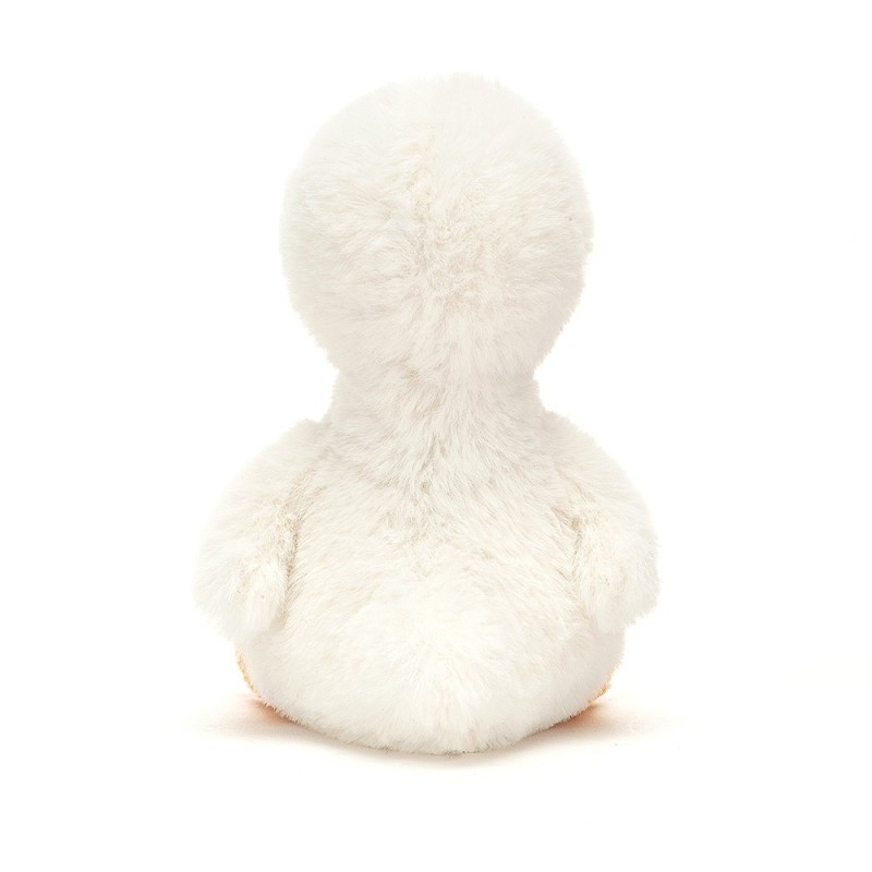 Knuffel Eend Cream Diddy Duckling Knuffel Eend Cream Diddy Duckling