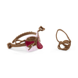 Zadel en Hoofdstel Horse Club Sofia en Blossom 42490
