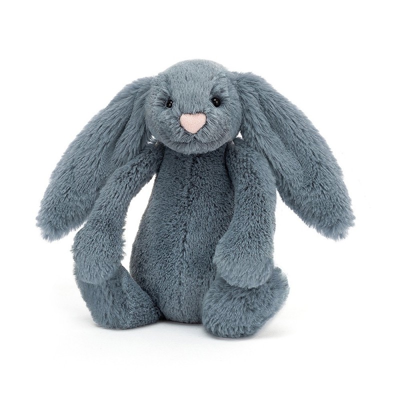Knuffel Konijn Bashful Dusky Blue Bunny Small