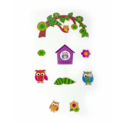 Mobiel Uilen Hout