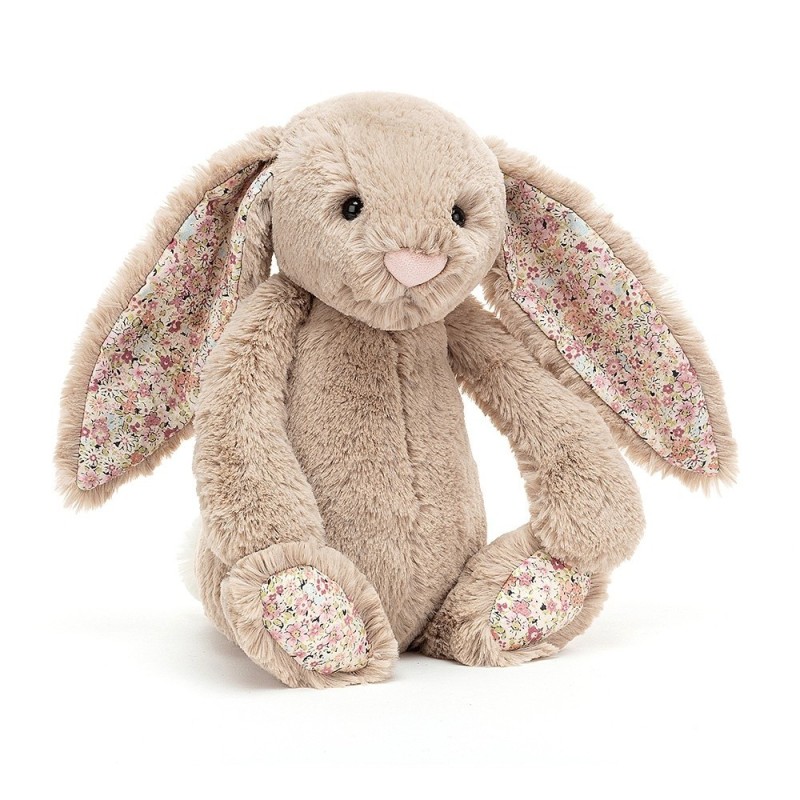 Knuffel Konijn Blossom Bea Beige Bunny Medium Knuffel Konijn Blossom Bea Beige Bunny Medium