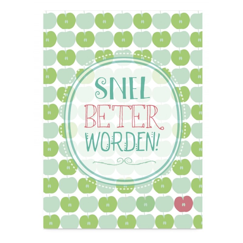 Wenskaart Snel beter worden