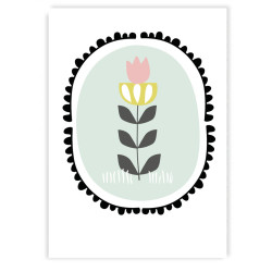 Wenskaart Tulp