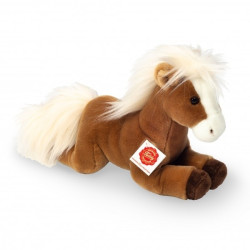 Knuffel Paard Liggend Lichtbruin 30cm