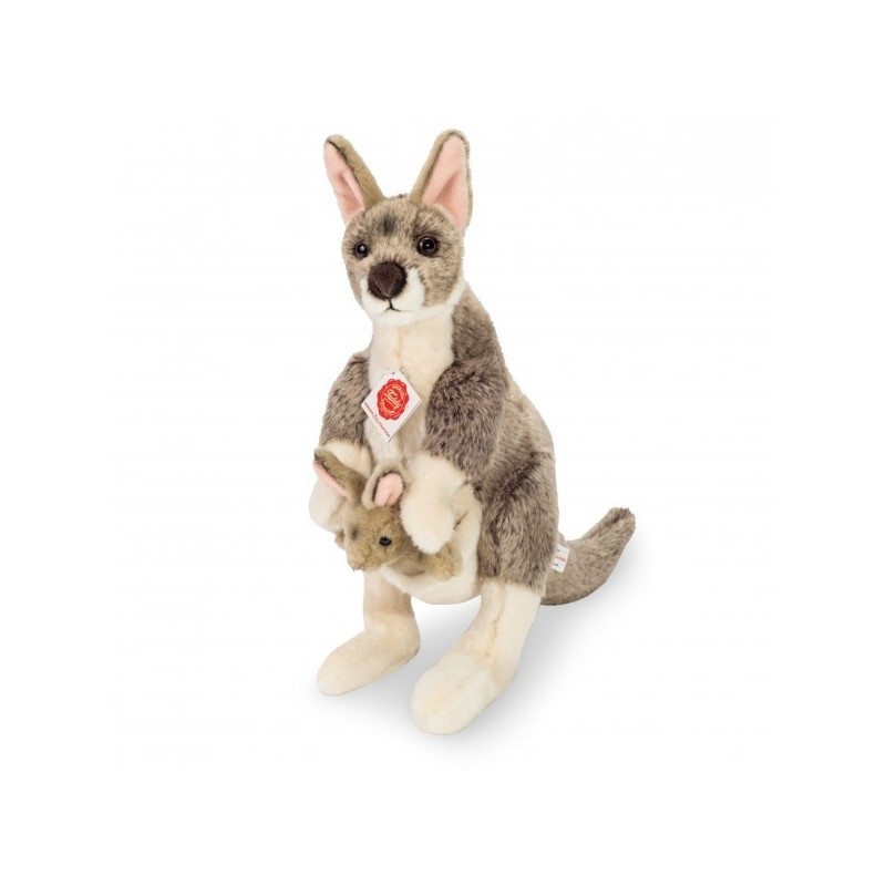 Knuffel Kangoeroe met Jong Knuffel Kangoeroe met Jong