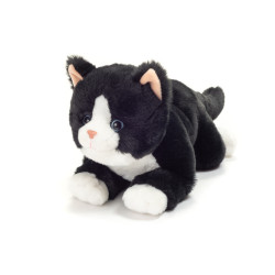 Knuffel Kat Zwart 30 cm