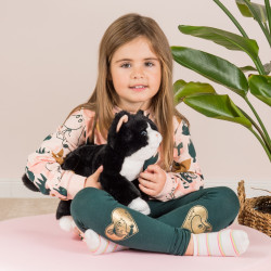 Knuffel Kat Zwart 30 cm Knuffel Kat Zwart 30 cm