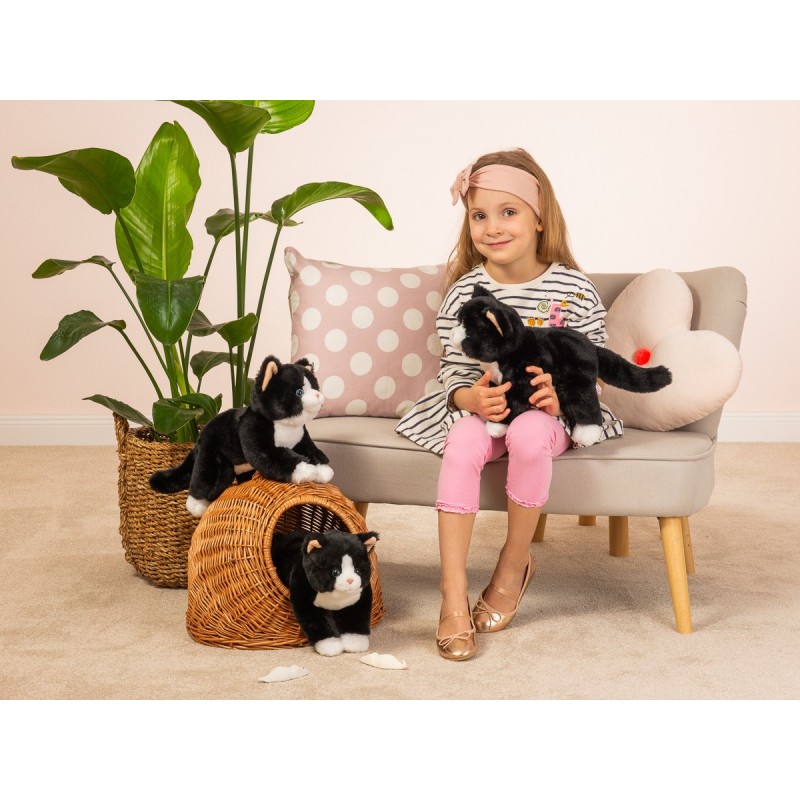 Knuffel Kat Zwart 30 cm Knuffel Kat Zwart 30 cm