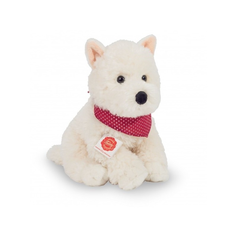 Knuffel Hond West Highland Terrier Zittend Knuffel Hond West Highland Terrier Zittend