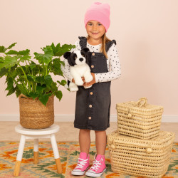 Knuffel Hond Border Collie Puppy 24cm