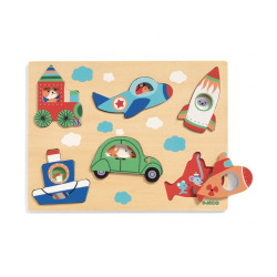 Reliefpuzzel Coucou Vroum