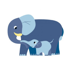Stickers Baby Dieren Groot Stickers Baby Dieren Groot