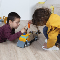 Vrachtwagen Wegenbouw Brico Kids
