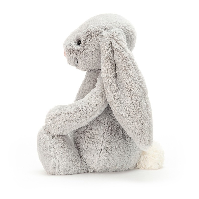 Knuffel Konijn Bashful Silver Bunny Large Knuffel Konijn Bashful Silver Bunny Large