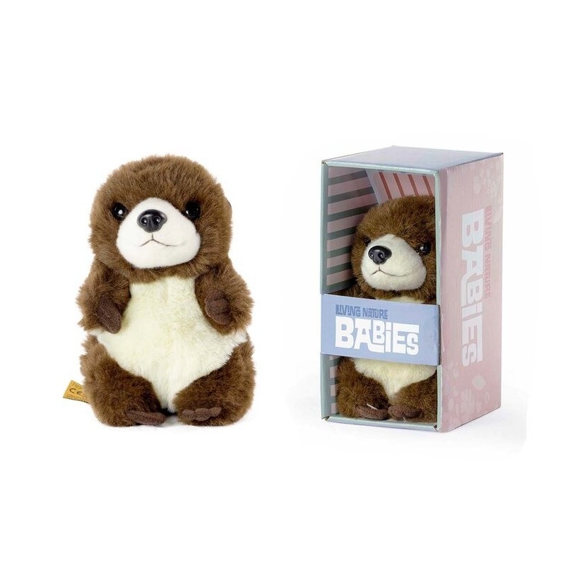 Knuffel Babies Otter Welp 17 cm