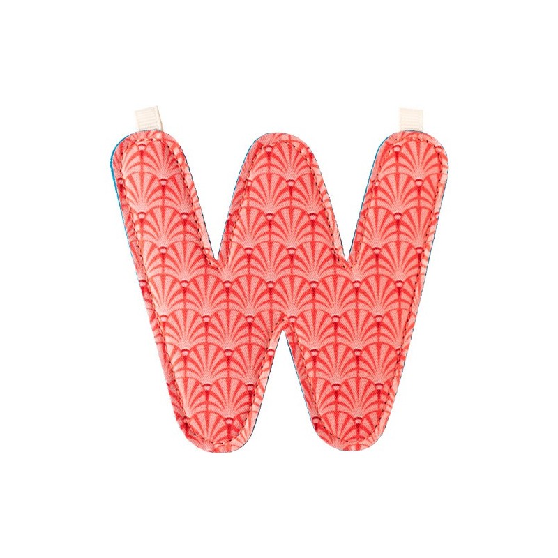 Stoffen Letter W Stoffen Letter W