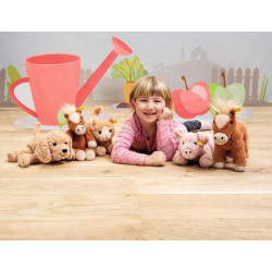 Knuffel Paard Soft Cuddly Friends Gola Zittend