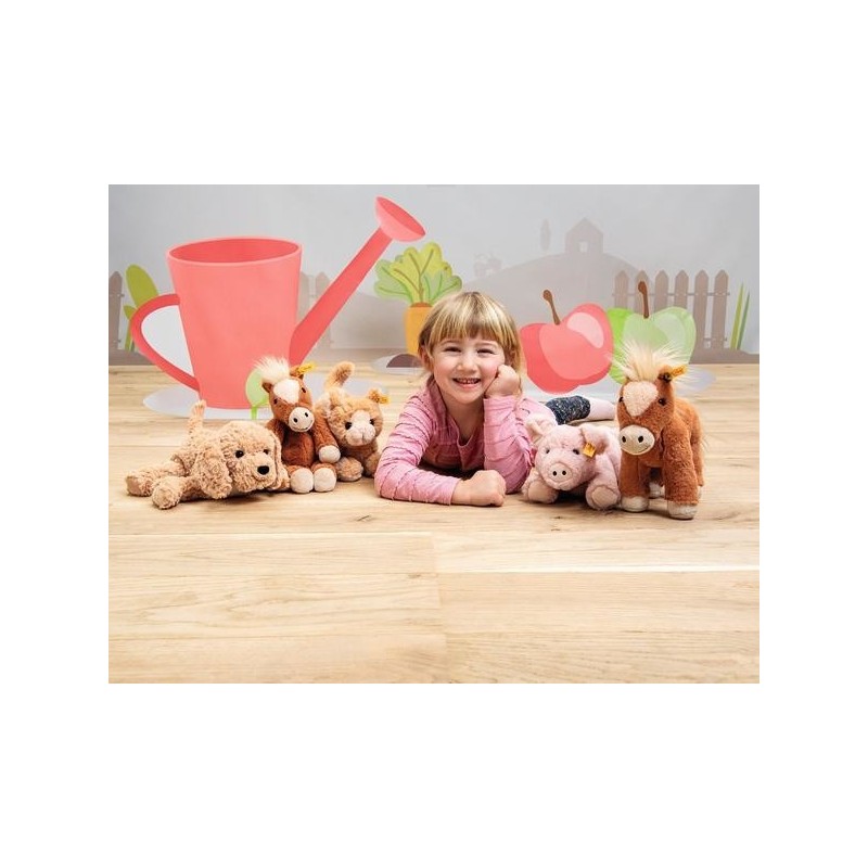 Knuffel Paard Soft Cuddly Friends Gola Zittend