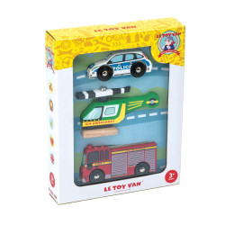 Emergency Vehicle Set Hout Emergency Vehicle Set Hout