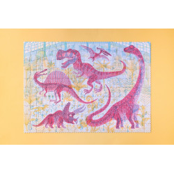 Puzzel Discover the Dinosaurs 200 pcs