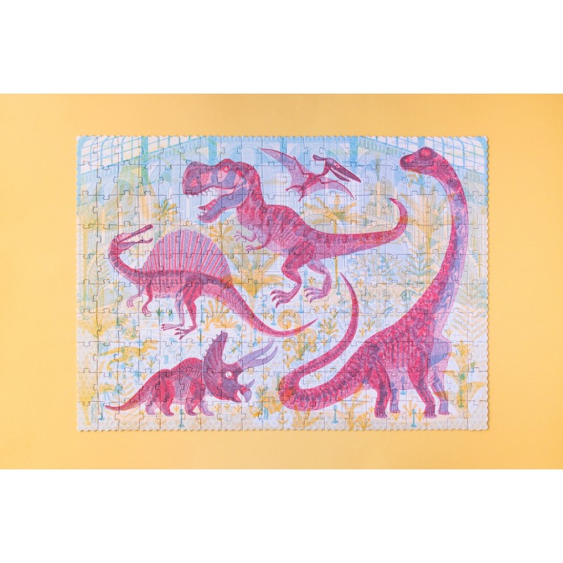 Puzzel Discover the Dinosaurs 200 pcs