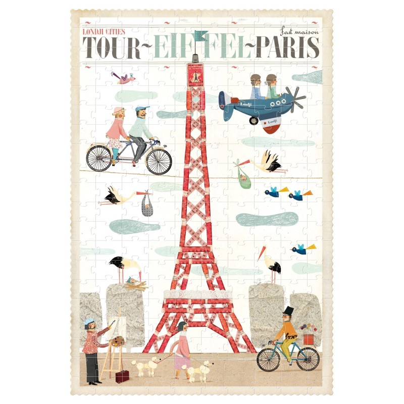 Puzzel Parijs  200 pcs (Tube)