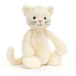 Knuffel Kat Bashful Cream Kitten Knuffel Kat Bashful Cream Kitten