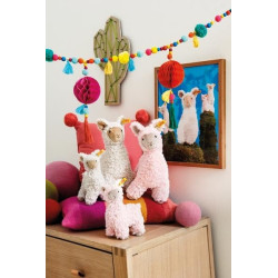 Knuffel Leandro Lama Staand 29 cm