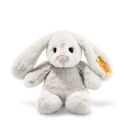 Knuffel Hoppie Rabbit Lichtgrijs 18cm