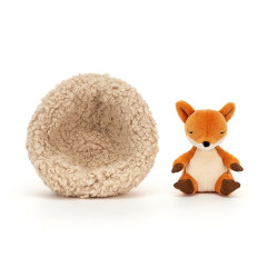 Knuffel Vos Hibernating Fox Knuffel Vos Hibernating Fox