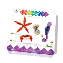 Origami Set Zeedieren 3D 4-delig