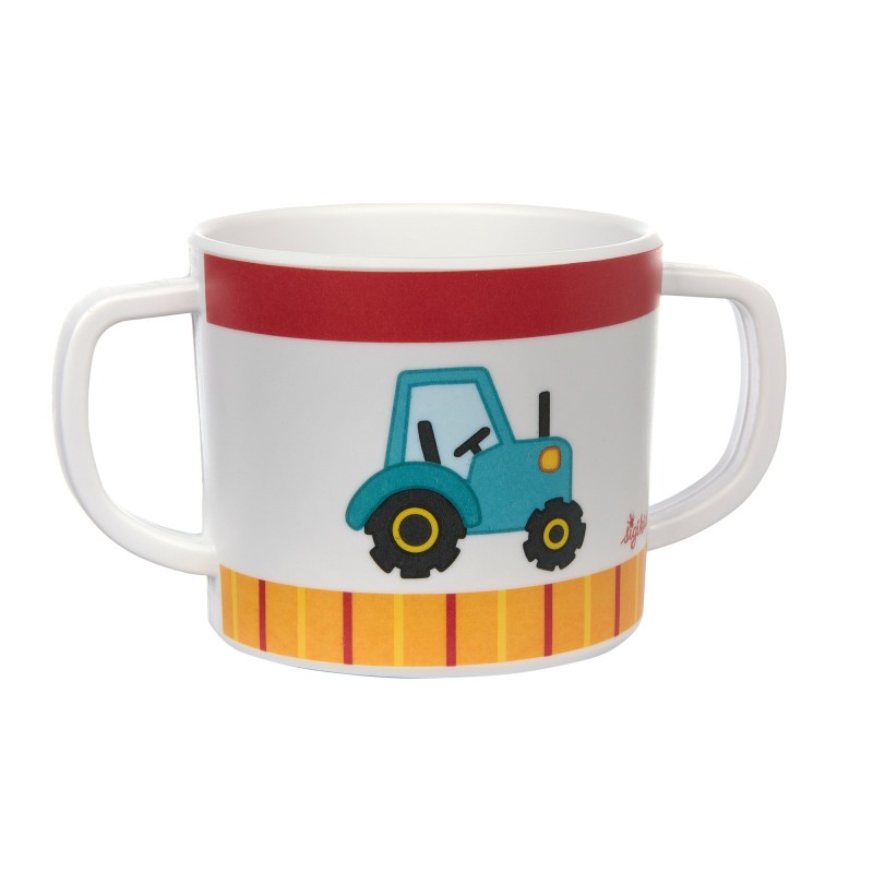 Beker met Handvat Melamine Tractor