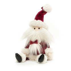 Knuffel Kerstman Crimson Santa