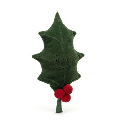 Knuffel Blad Woodland Holly Leaf