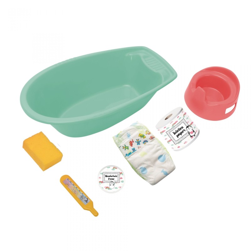 Poppenbad met Accessoires Pinguin