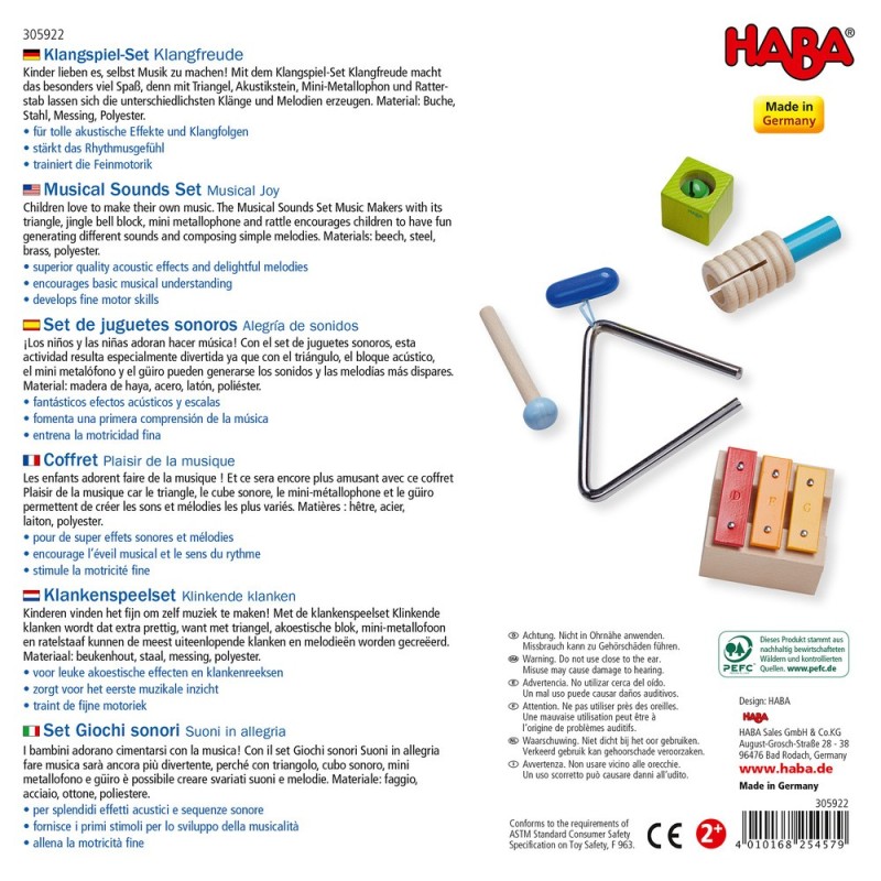 Muziekinstrumenten - Klankenspeelset Klinkende klanken Muziekinstrumenten - Klankenspeelset Klinkende klanken