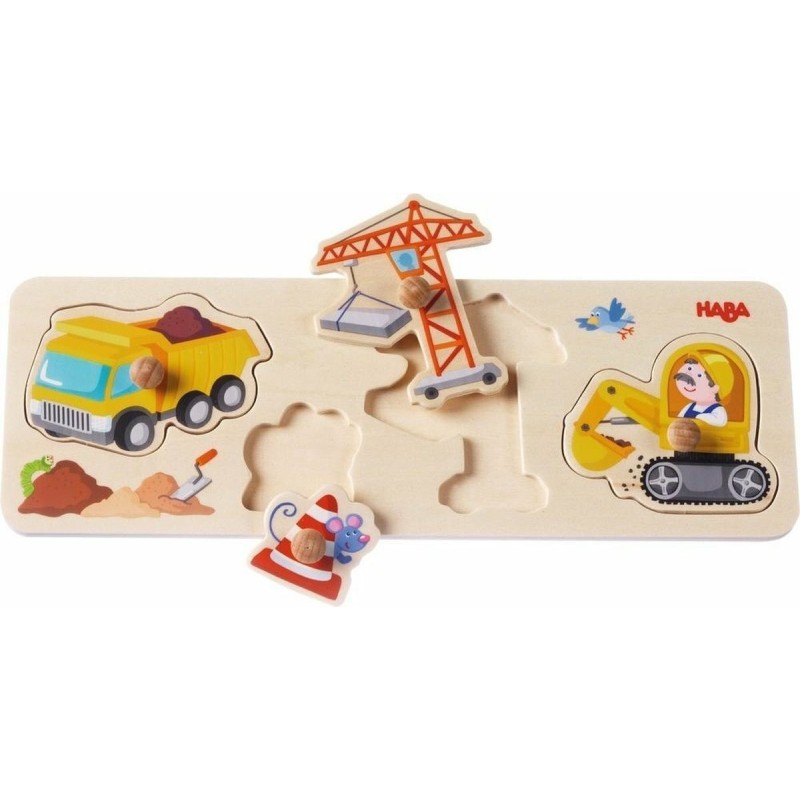 Inlegpuzzel Op de werf Inlegpuzzel Op de werf
