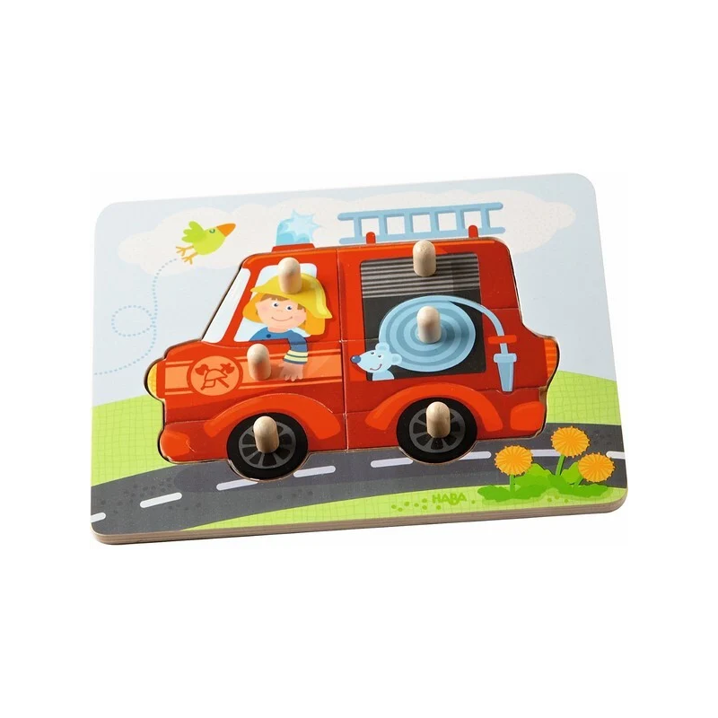 Inlegpuzzel Brandweer 6pcs Inlegpuzzel Brandweer 6pcs