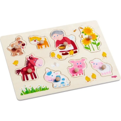 Inlegpuzzel Oma Linda's Dieren 8pcs